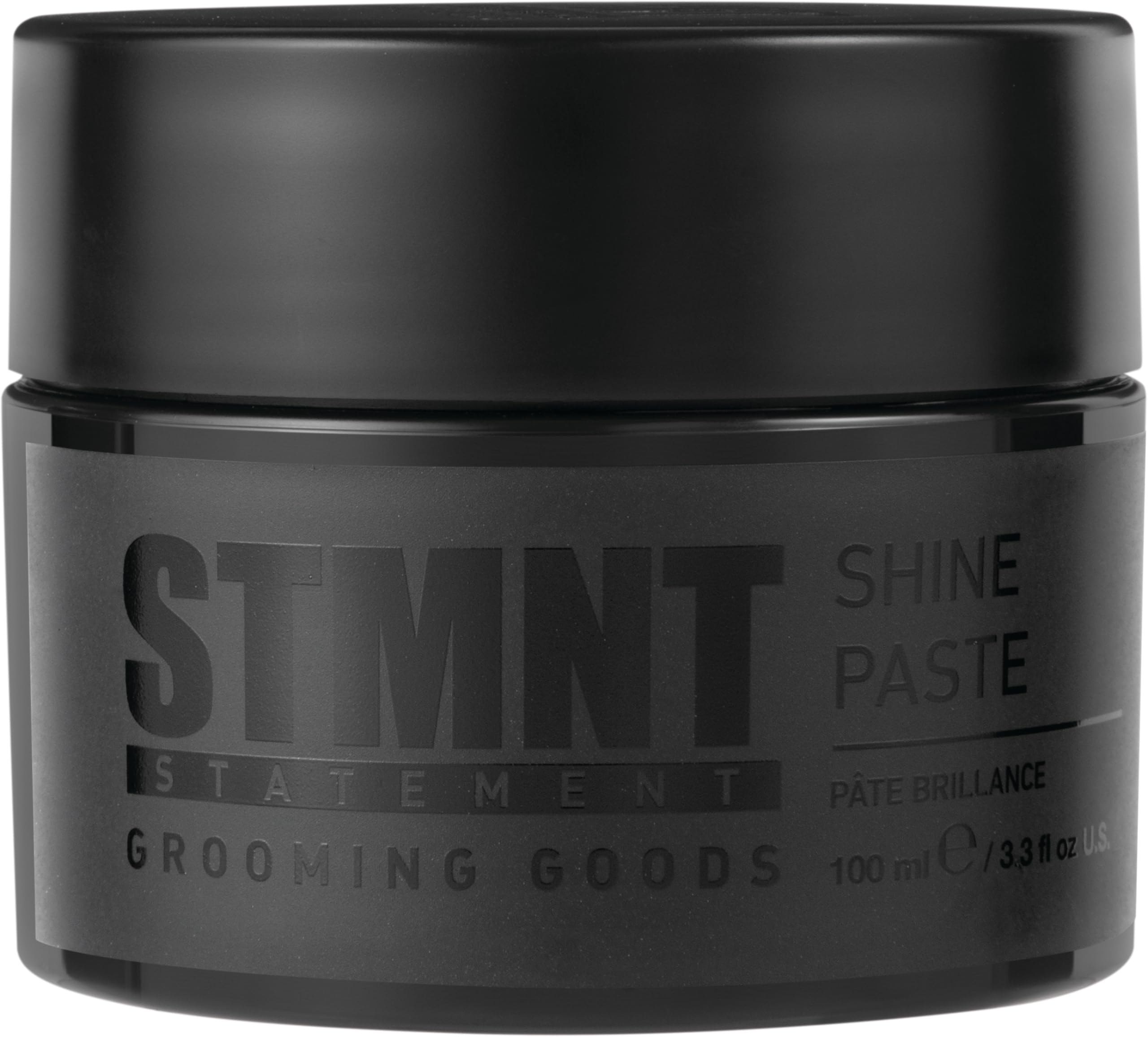 STMNT Shine Paste bottle front with natural shine finish