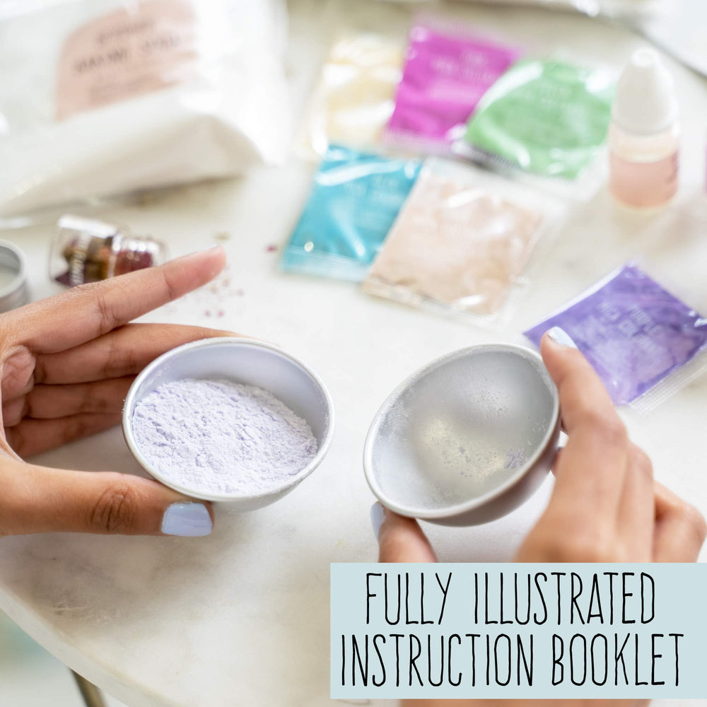 STMT D.I.Y. Bath Bomb Kit mica de 6 colores para mezclas creativas