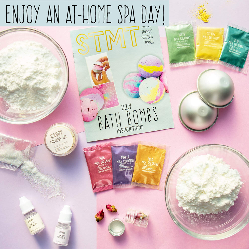STMT D.I.Y. Bath Bomb Kit moldes redondos para bombas personalizadas en casa