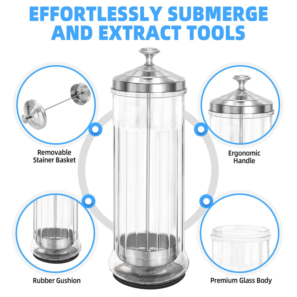 STNFAREBI stainless steel lid provides durable, corrosion-resistant cover.
