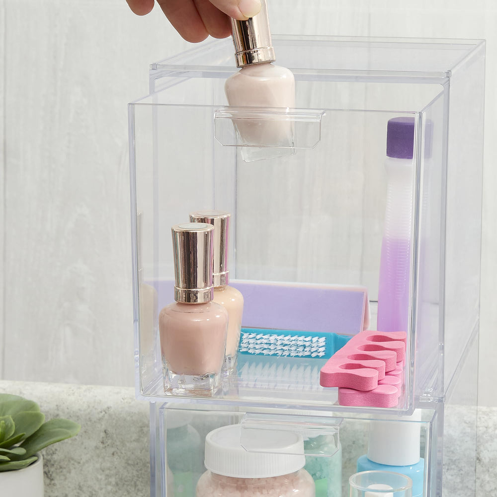 STORi Audrey desk organization drawer makes items easy to reach