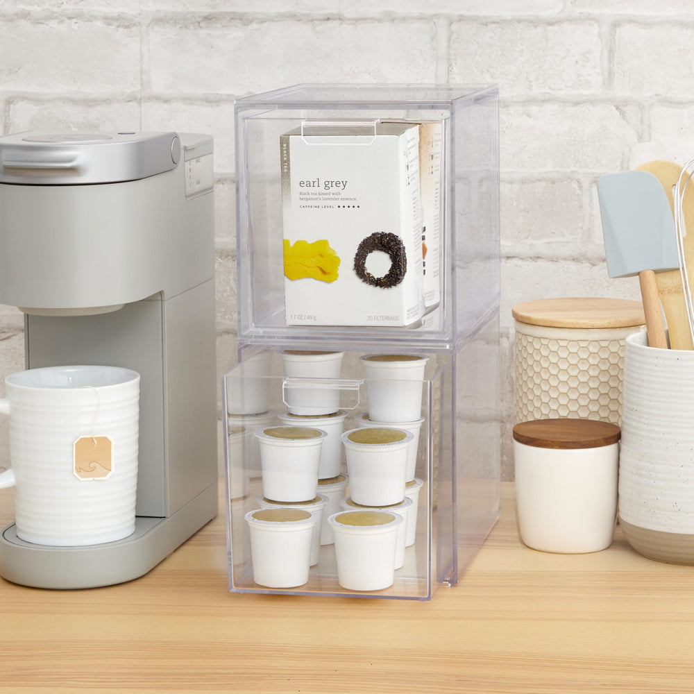 STORi Audrey under-sink drawer system for compact cleaning tool storage