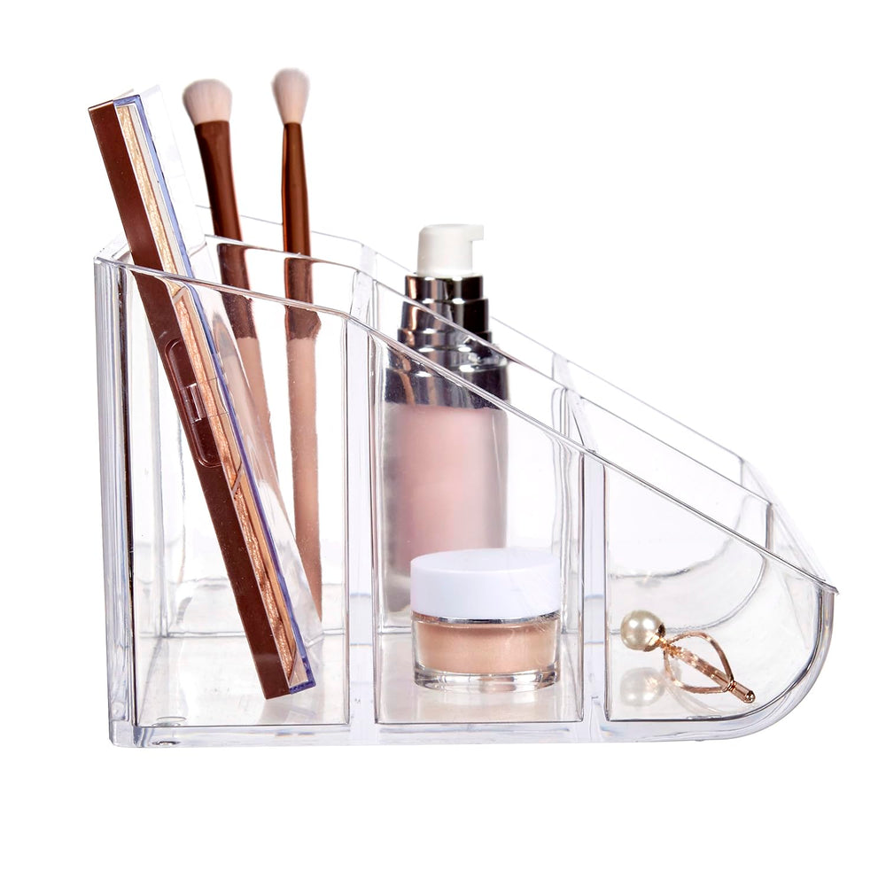 STORi dresser storage solution saves space and maintains upright items.