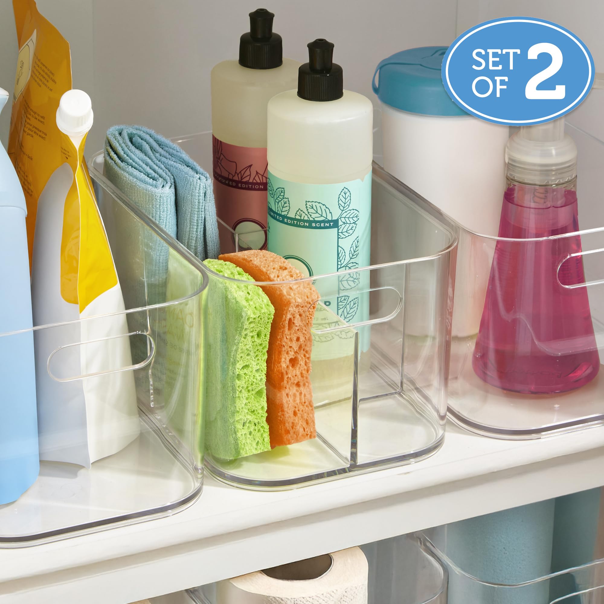 STORi Bliss round corner design adds safe, stylish vanity storage.
