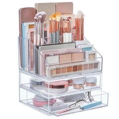 STORi Chloe brush holder keeps brushes upright and accessible on your vanity