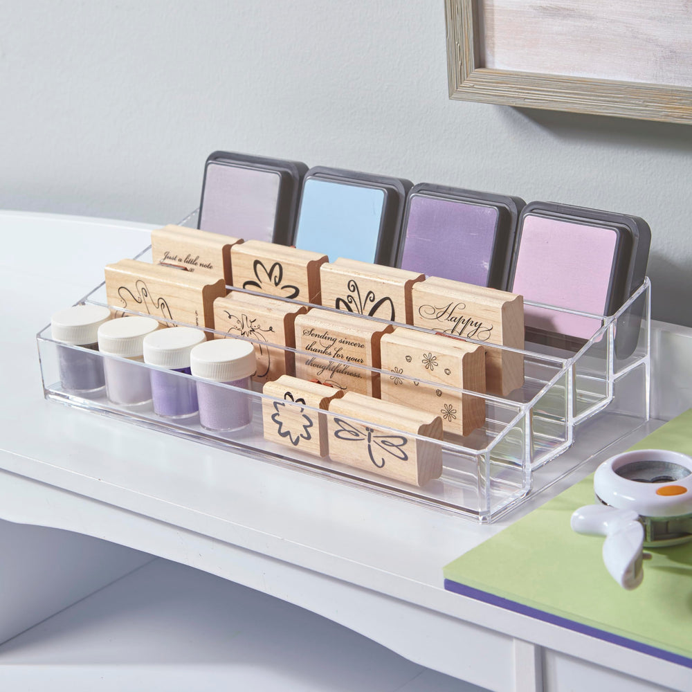 STORi USA-made nail polish organizer emphasizes durable domestic craftsmanship.
