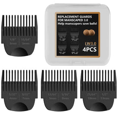 Stovast 4-pack guards for Manscaped Lawn Mower 3.0 enable quick replacement for consistent trims.