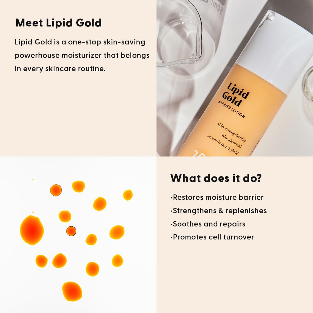 Stratia Lipid Gold packaging box presenting a premium skincare ritual for daily hydration.