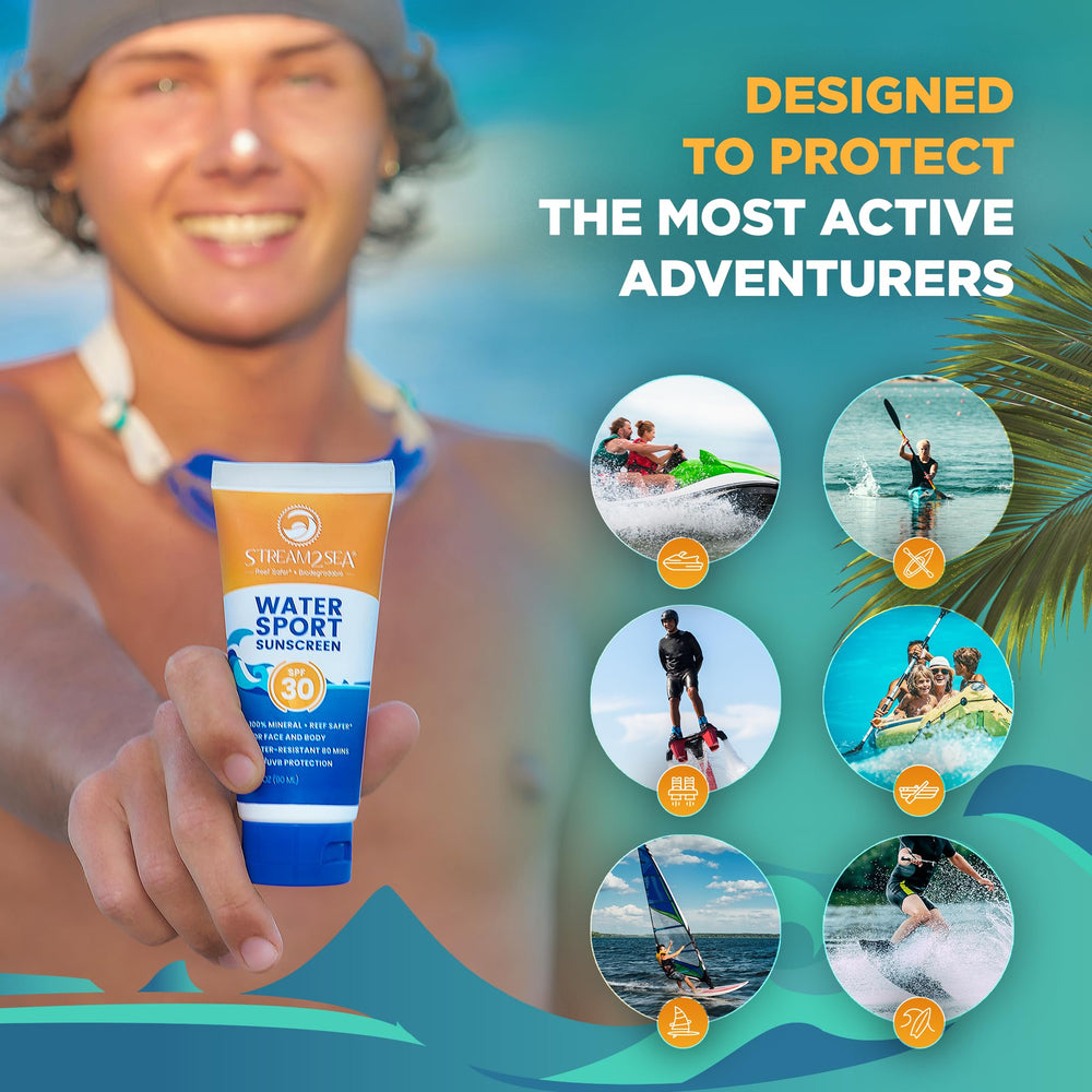  STREAM 2 SEA crema mineral blanco suave protección para la piel
