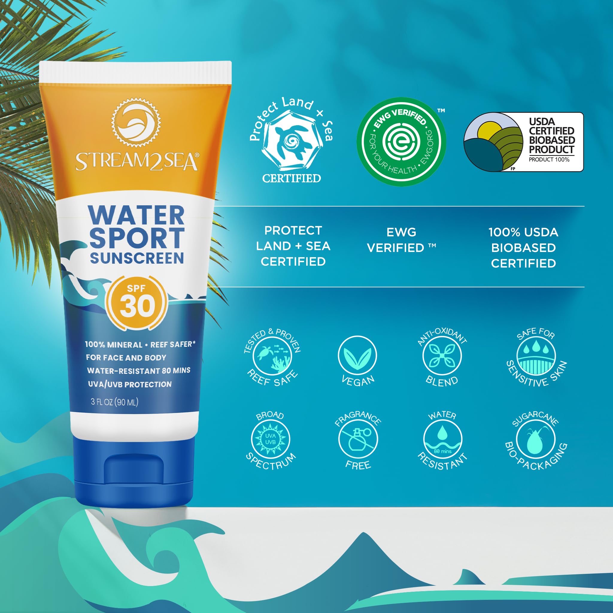  STREAM 2 SEA playa resistencia al agua hasta 80 minutos