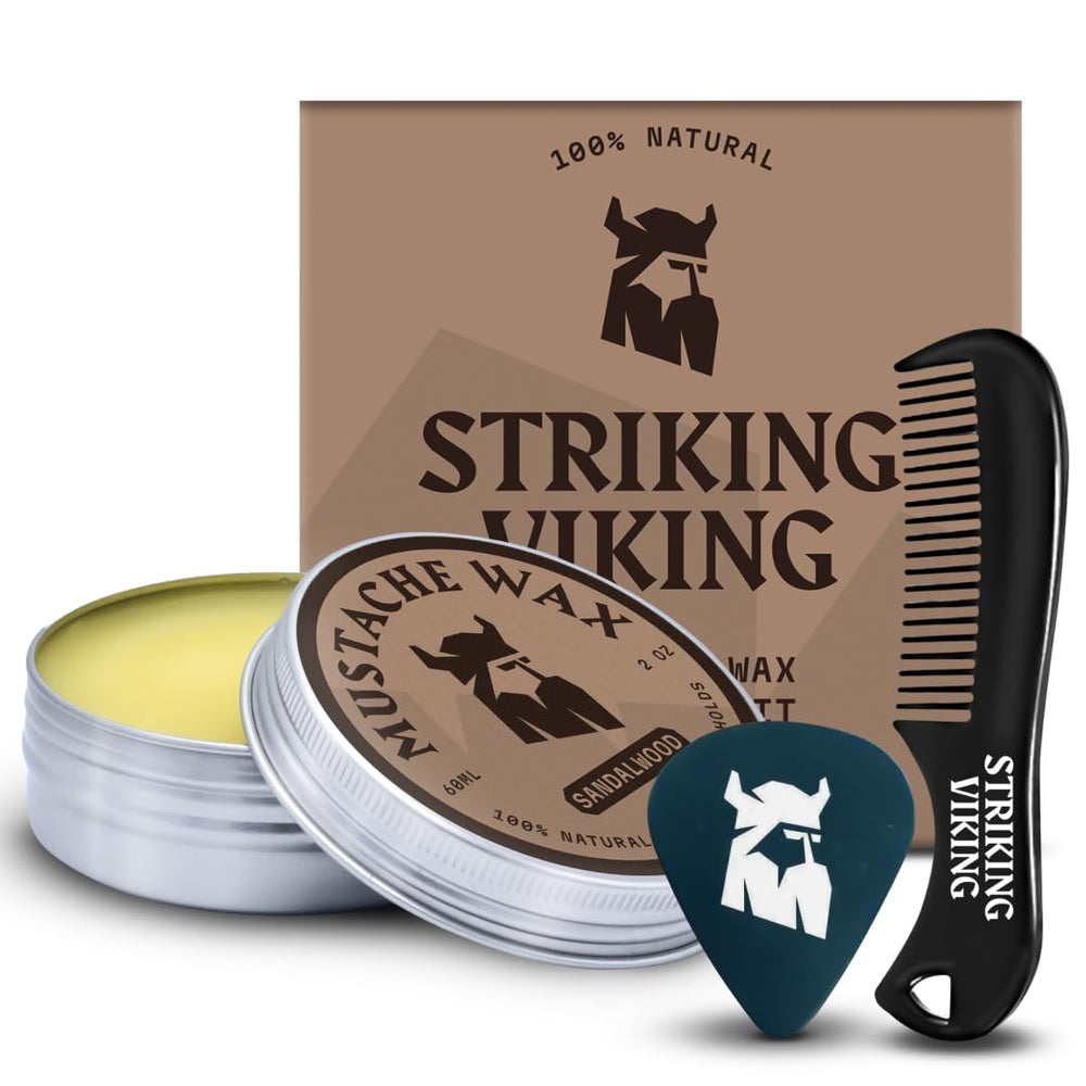 Striking Viking anti-static comb helps tame flyaways while grooming