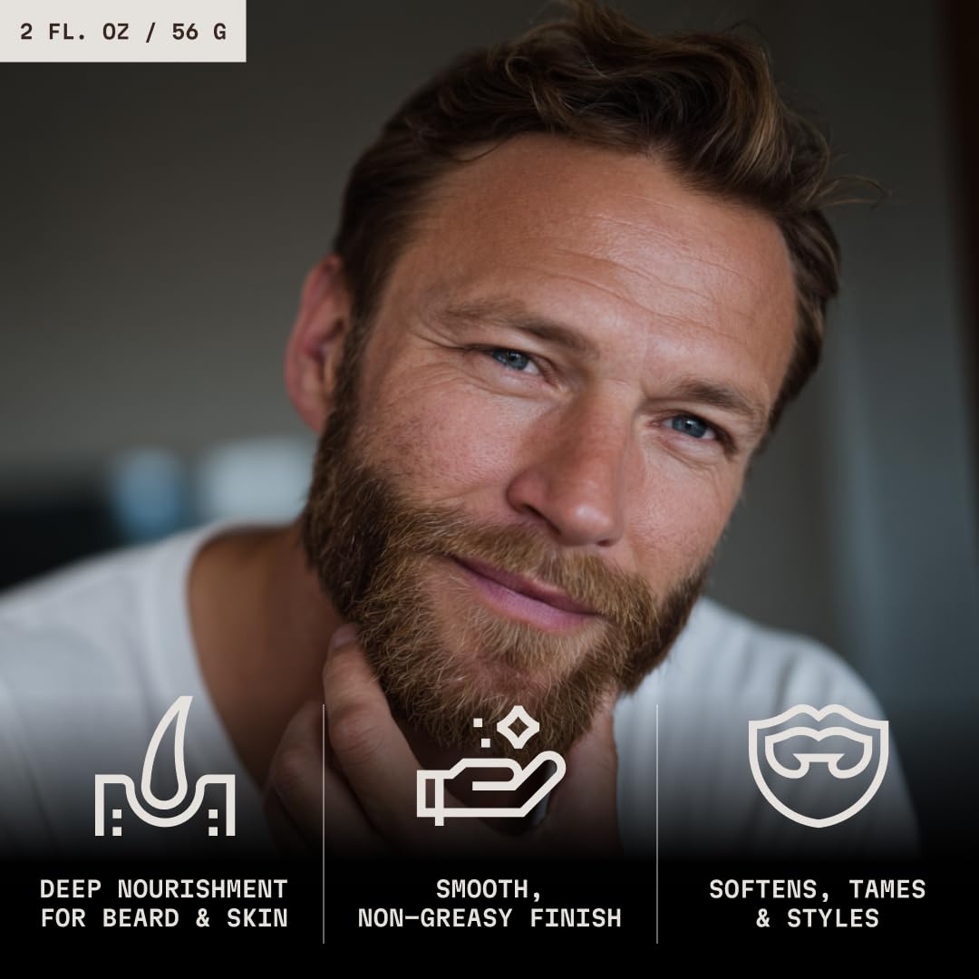 Beard feels softer and more manageable after using Striking Viking balm.