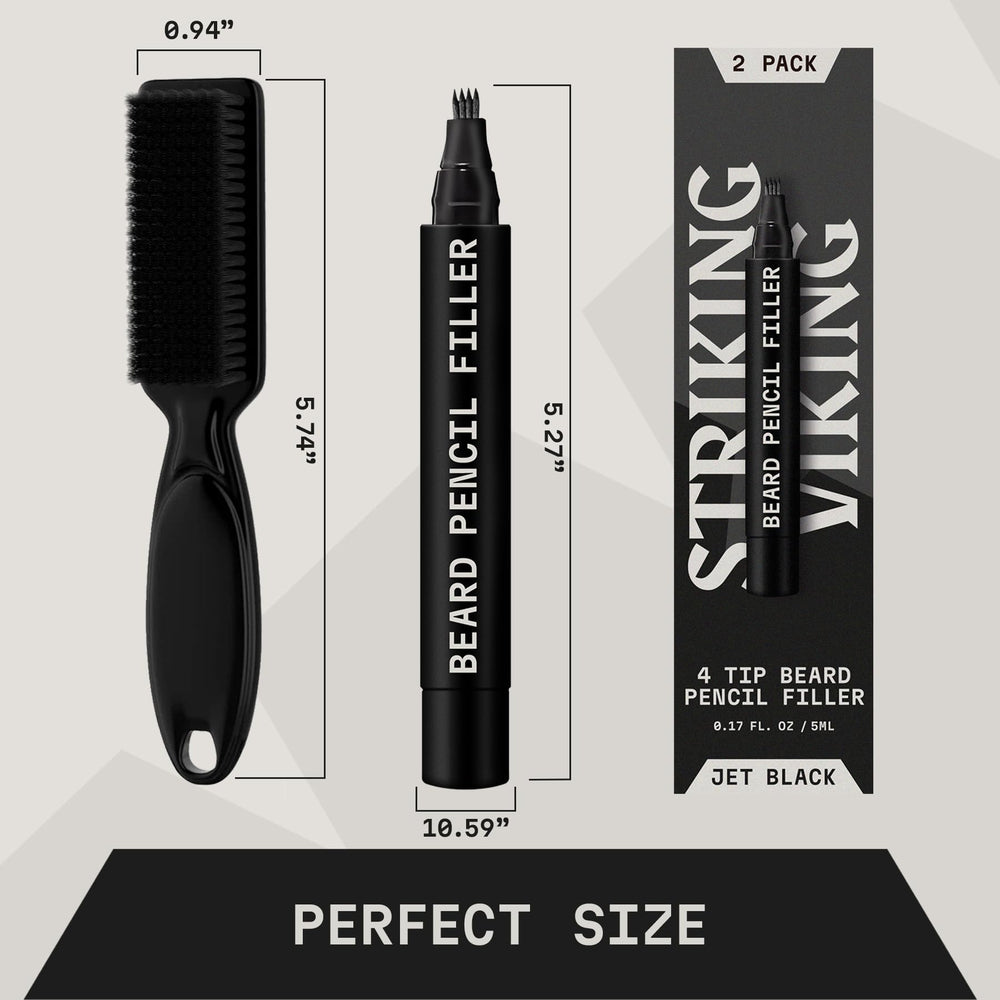 Striking Viking Bold beard enhancer shapes with precision