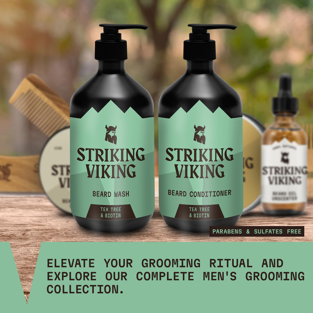 Striking Viking 10oz Bottle showcases clean, compact design.