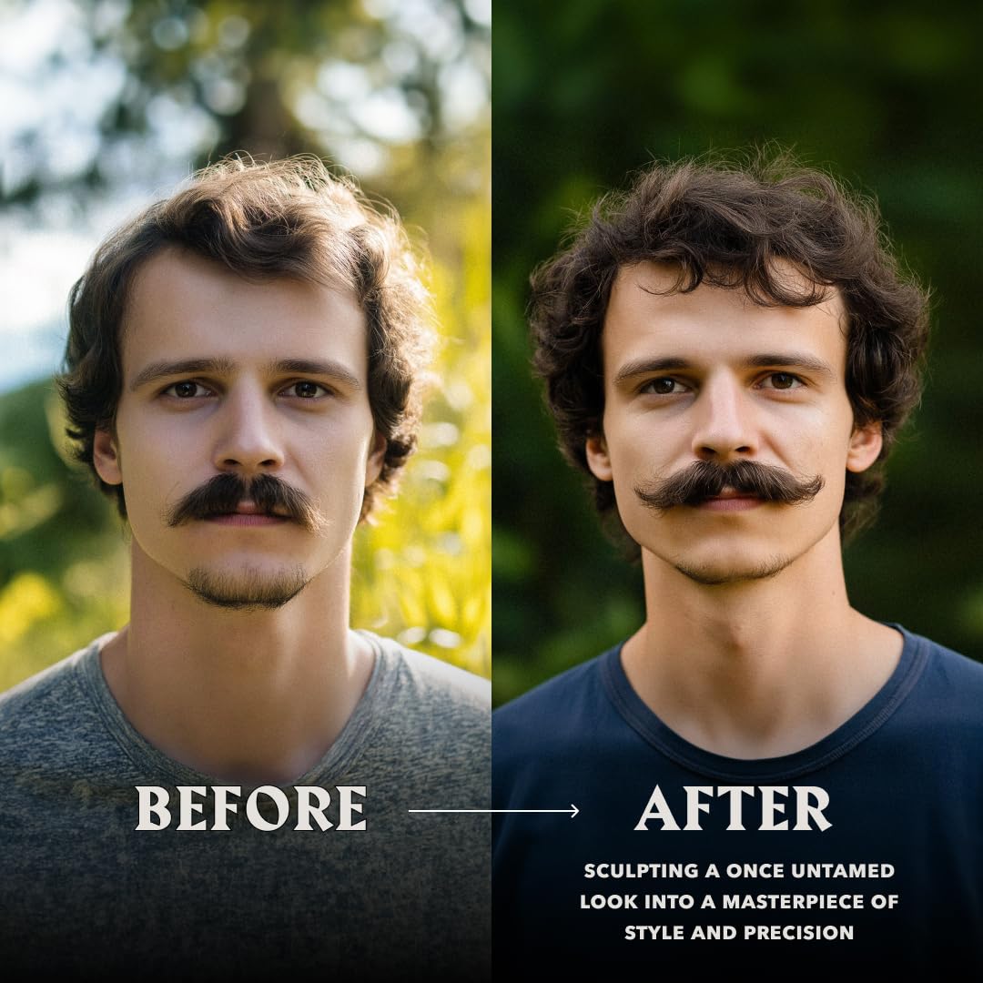 Striking Viking non-greasy formula reduces shine while styling