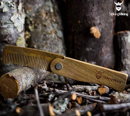 Premium sandalwood texture aids gentle detangling and even oil distribution