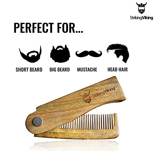 Striking Viking travel grooming kit ready for on-the-go styling