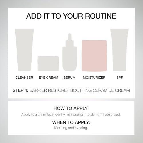 StriVectin Barrier Restore jar under natural light highlights creamy texture.