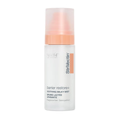 StriVectin Barrier Restore Milky Face Mist bottle ready for calming hydration.