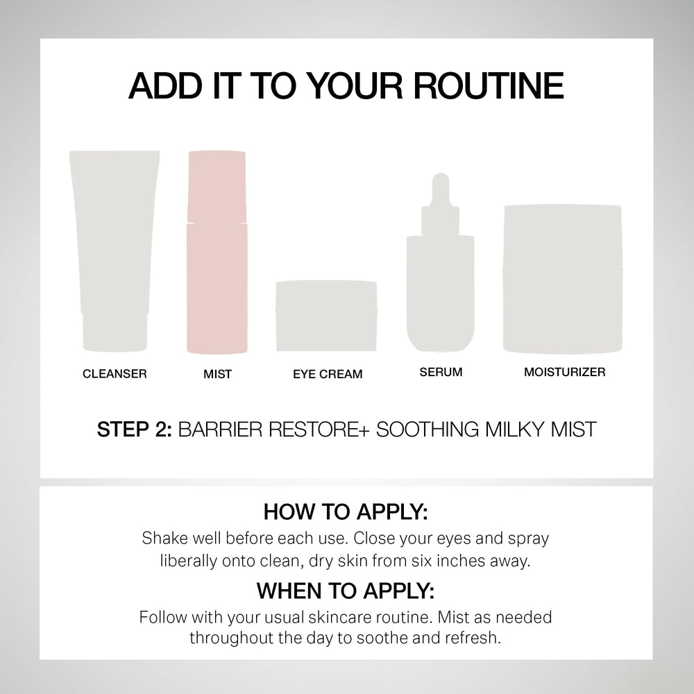 Packaging communicates fragrance-free, hypoallergenic design for sensitive skin.