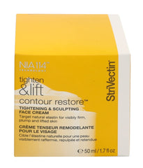 StriVectin Contour Restore application on skin for smoother-looking, lifted contours.