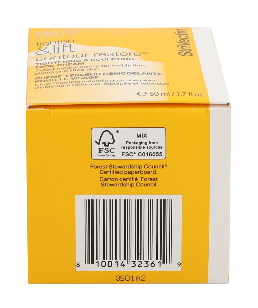 StriVectin Contour Restore packaging display signaling firming potential.