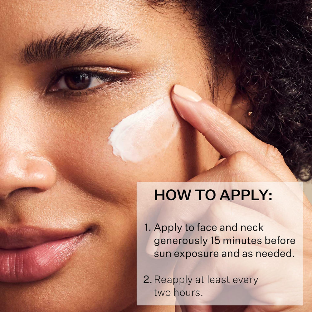 Creamy texture swatch of StriVectin moisturizer on skin.