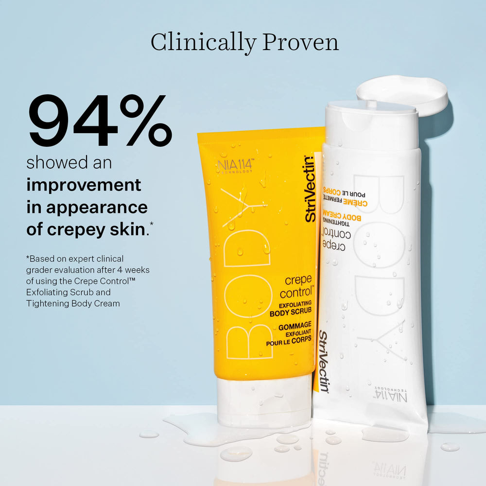 StriVectin Packaging front highlights cream's claims and luminosity.