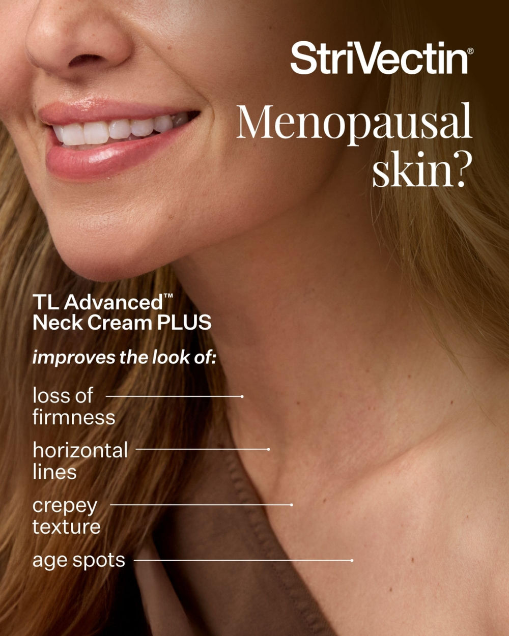 StriVectin neck skin looks smoother and crepey-free