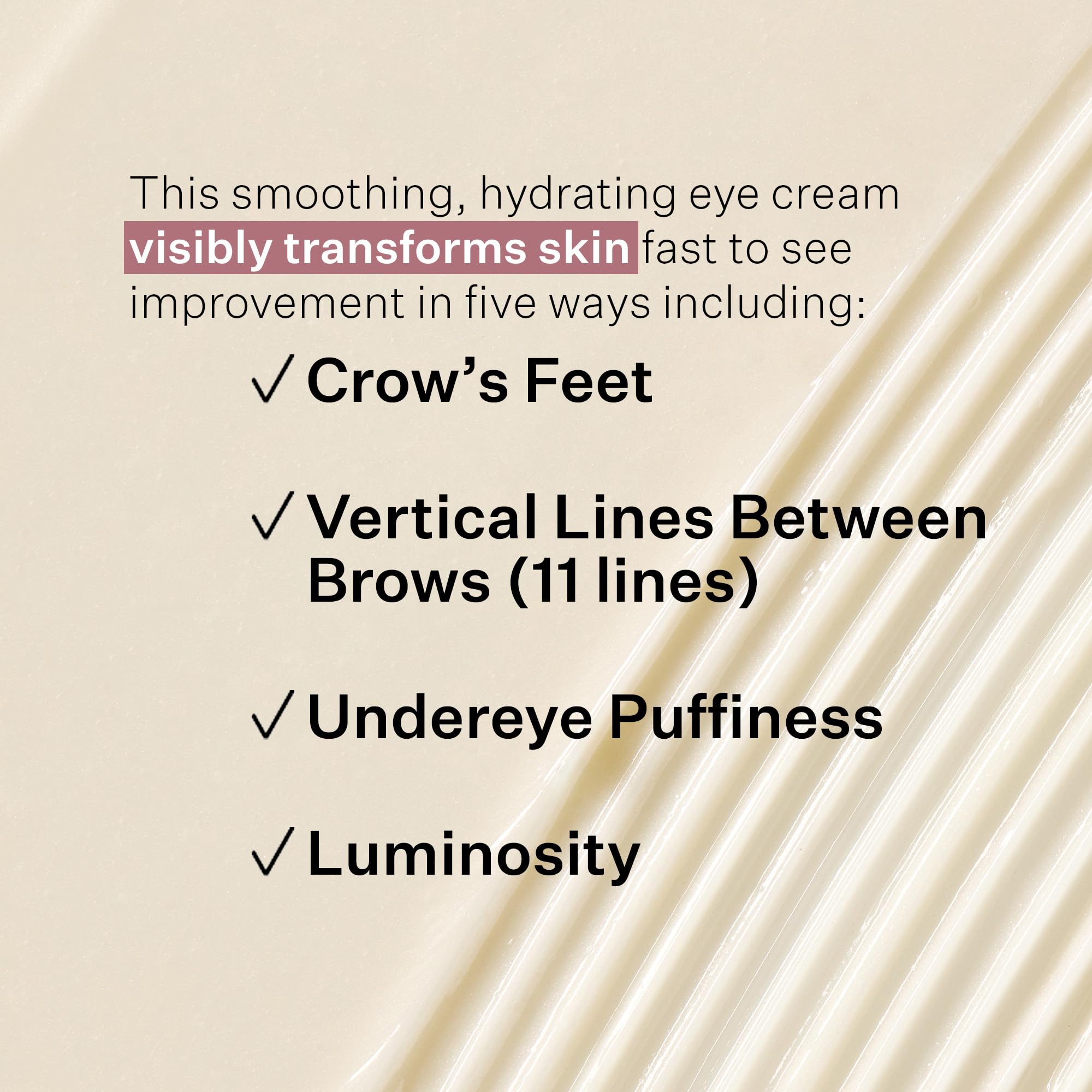 StriVectin eye cream close-up highlighting puffiness reduction