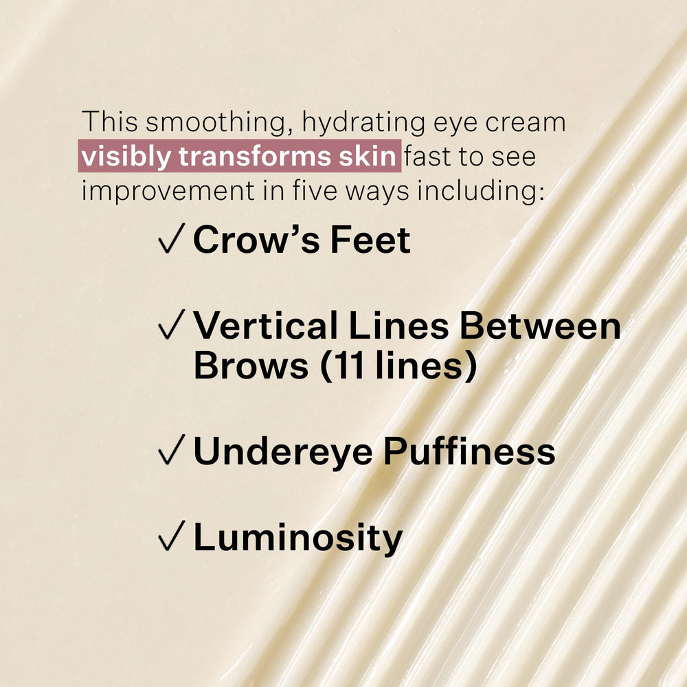 StriVectin eye cream close-up highlighting puffiness reduction