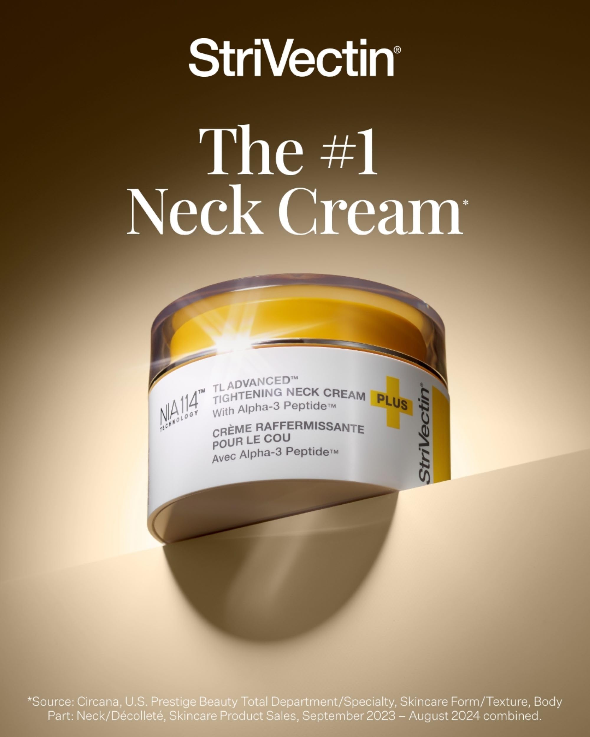 StriVectin neck cream close-up showing firmer texture