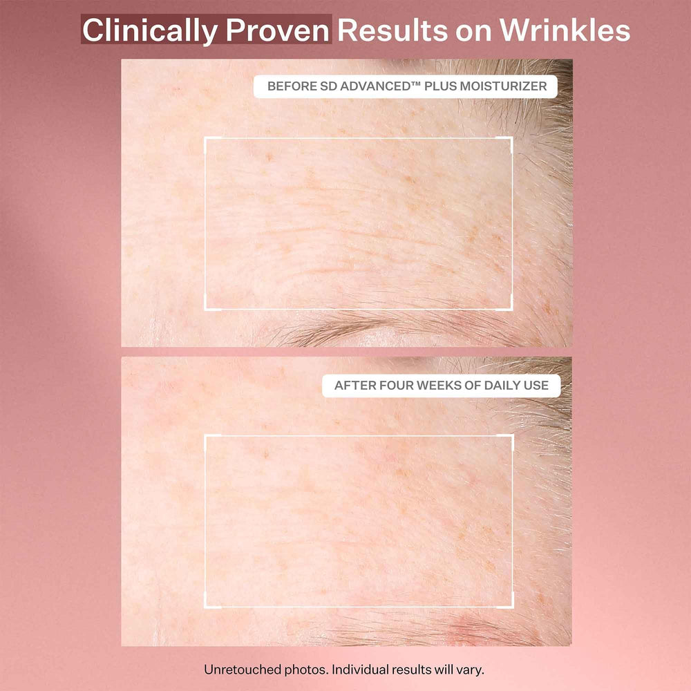 StriVectin SD Advanced Plus copper peptide illustration on label.