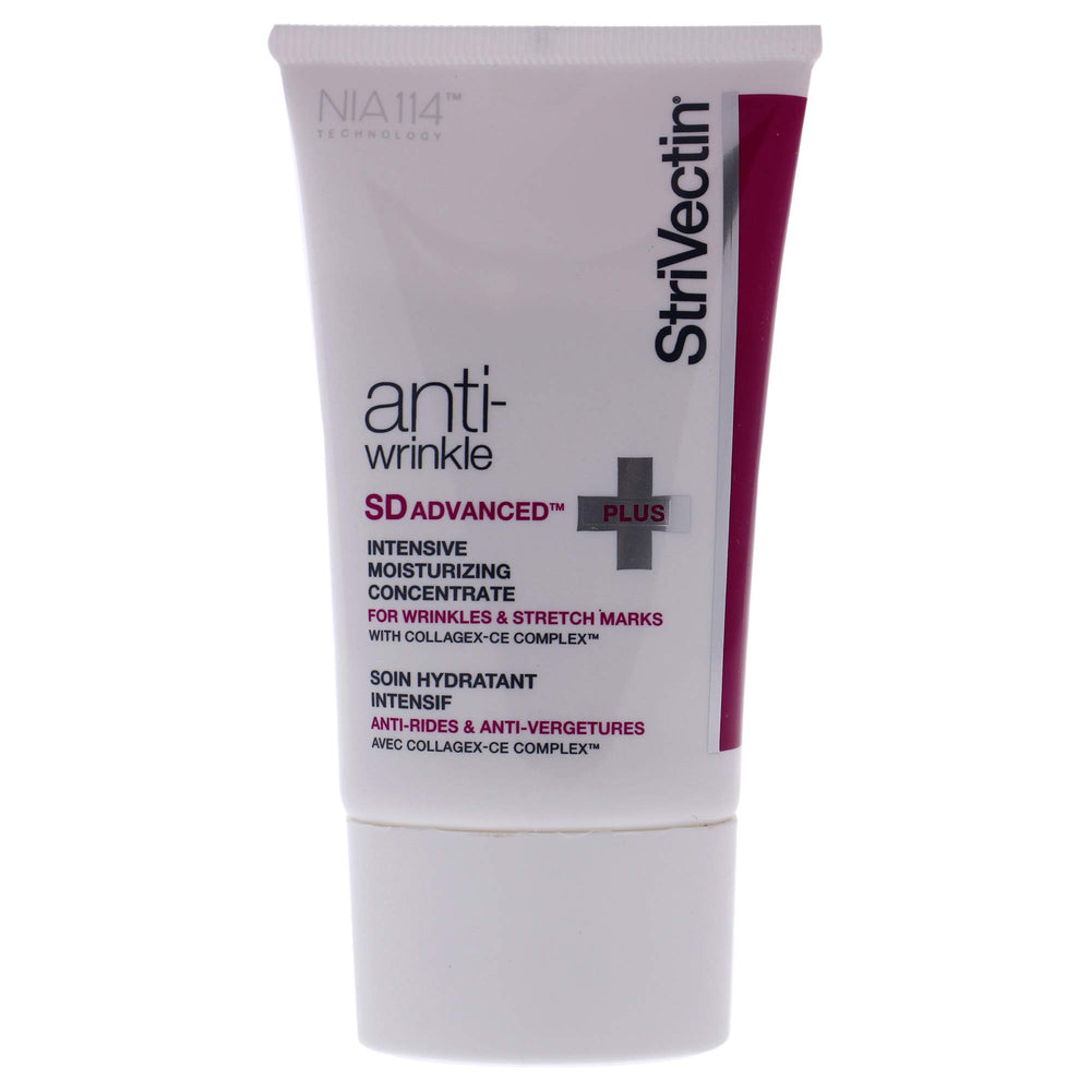StriVectin SD Advanced Plus cream texture swirls highlighting deep moisture for wrinkles