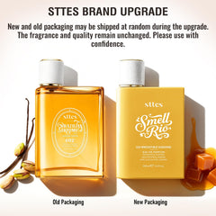 Sttes Perfume 602 vanilla-salted-caramel base aroma hints lasting warmth.