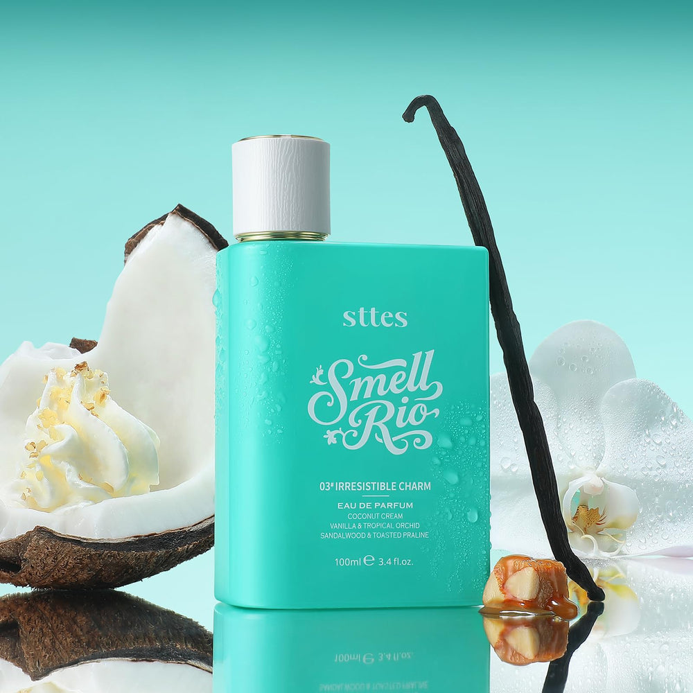 Sttes Smell Rio 03 cosy dessert-like scent—comforting gourmand aroma