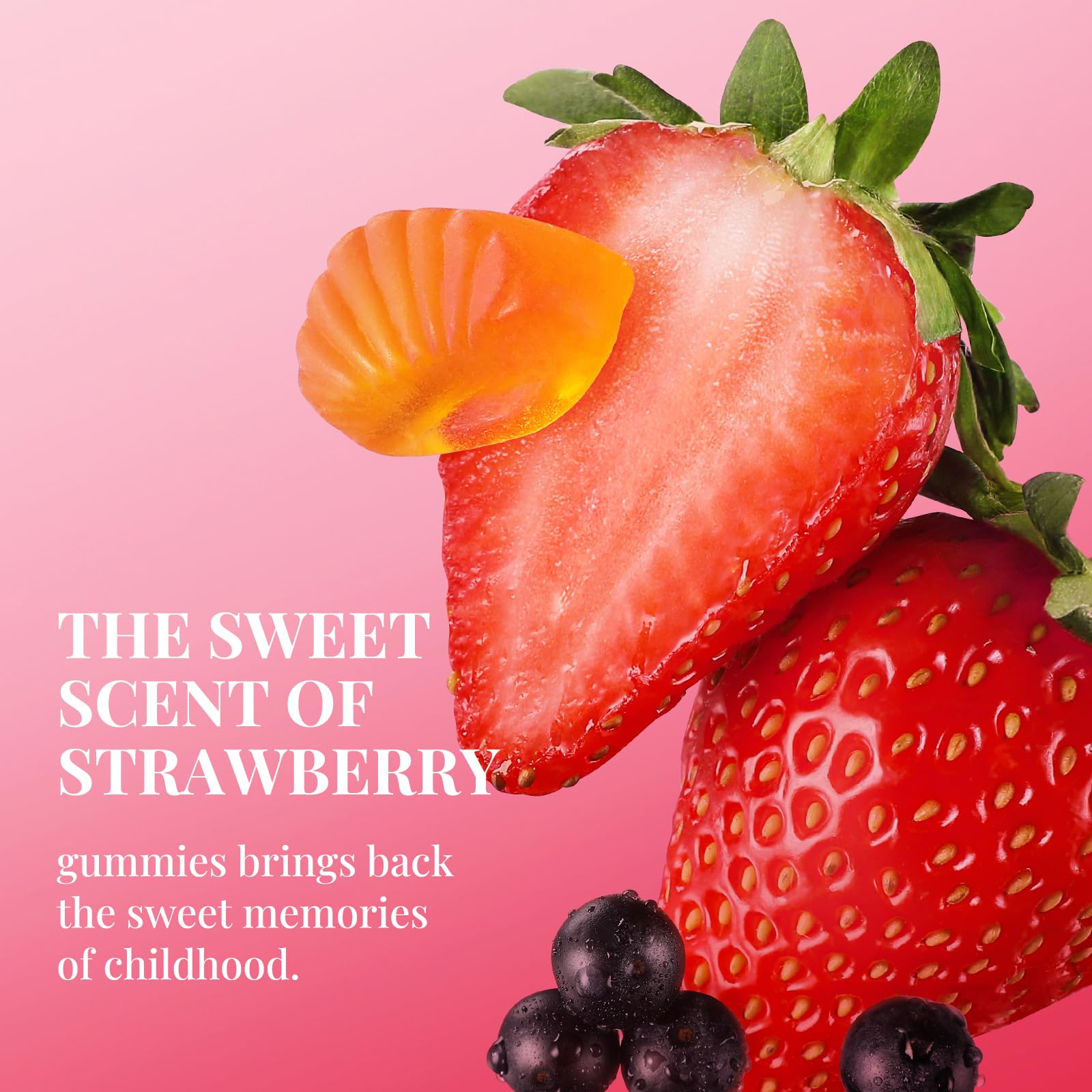 Sttes Smell Rio Perfume 606 bottle-cap, showcases premium packaging and long-lasting strawberry notes