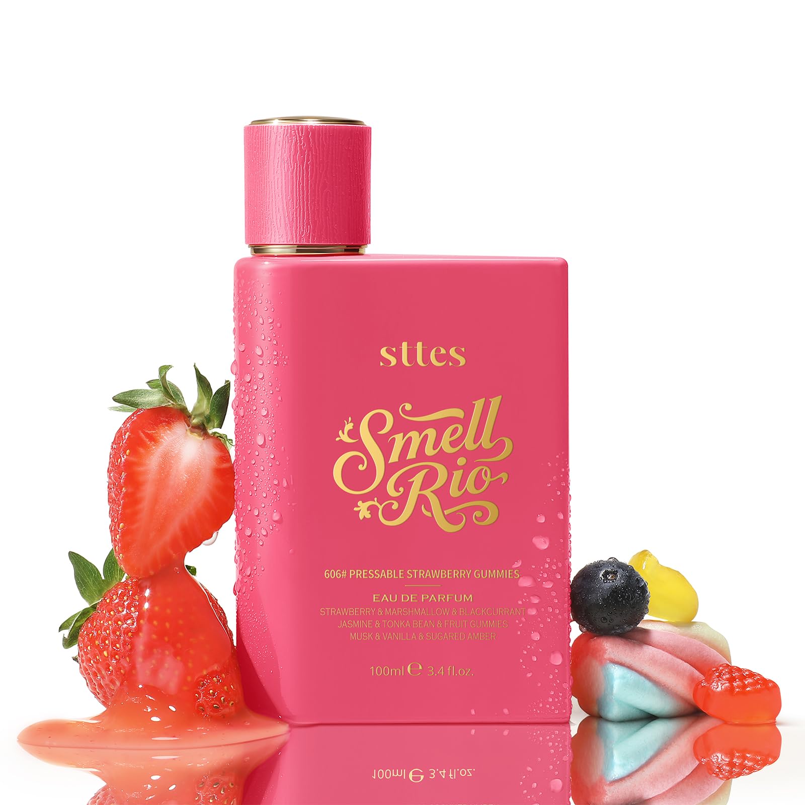 Sttes Smell Rio Perfume 606 bottle-front, ideal for daily wear with a sweet gourmand vibe
