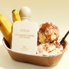 Sttes Vanilla Banana aroma note highlighting creamy sweetness for date nights.