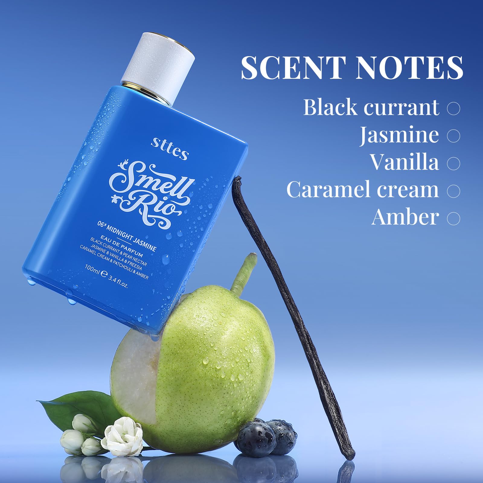 Stttes Smell Rio black currant note adds a modern bright touch