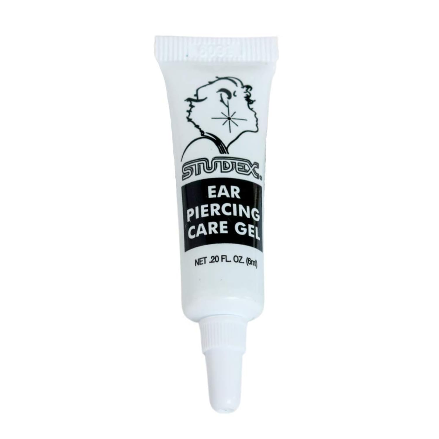 Gel Studex para perforación de oreja; calma la piel y favorece la recuperación.