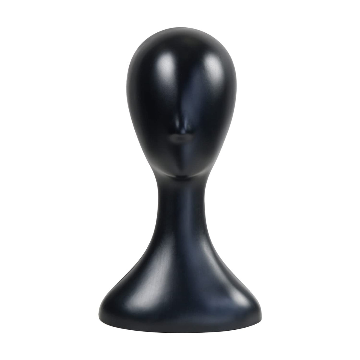 Studio Limited 16-inch black mannequin head for lifelike wig display
