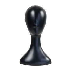 Studio Limited 16-inch black mannequin head for lifelike wig display