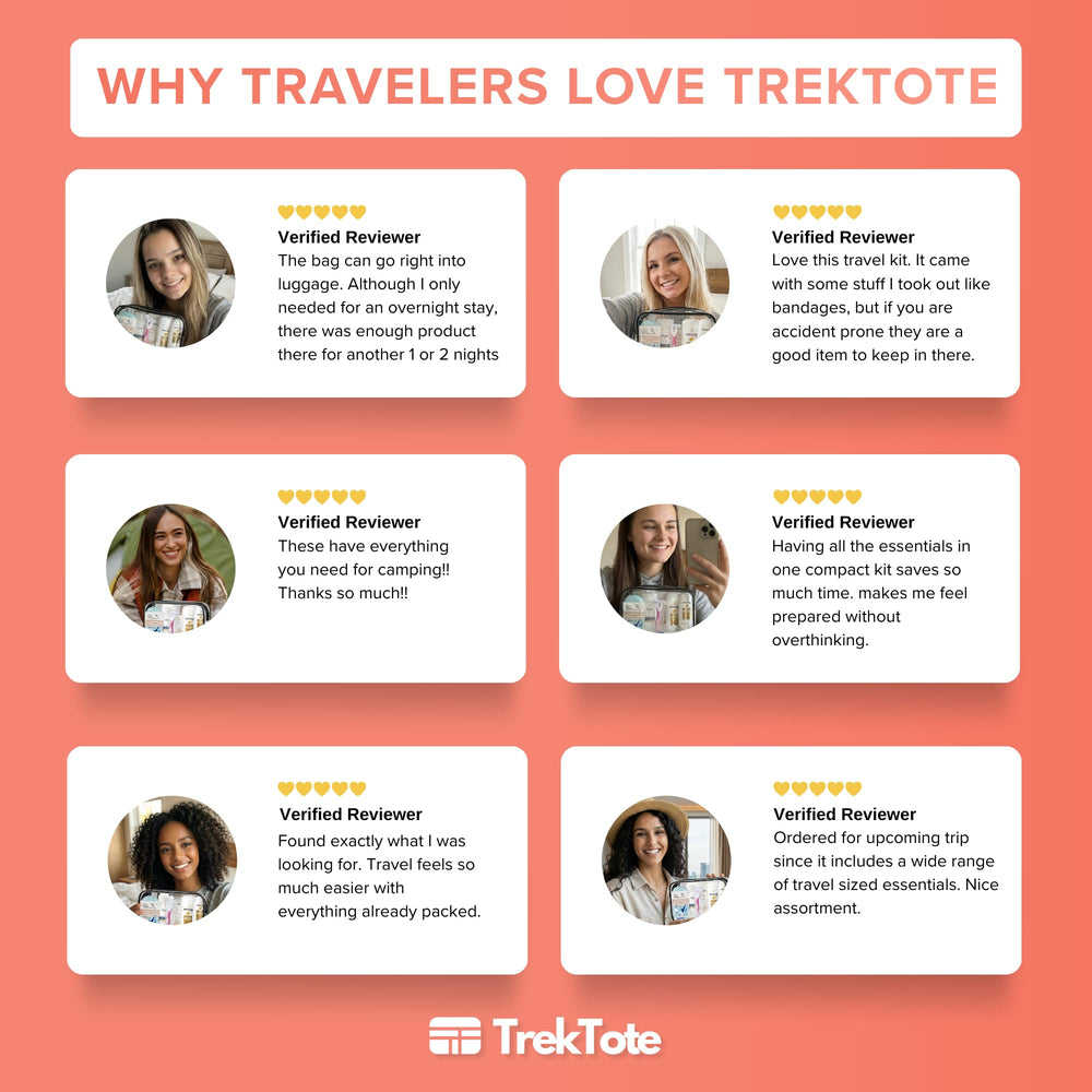 Bulk TrekTote case pack for group travel or accommodations