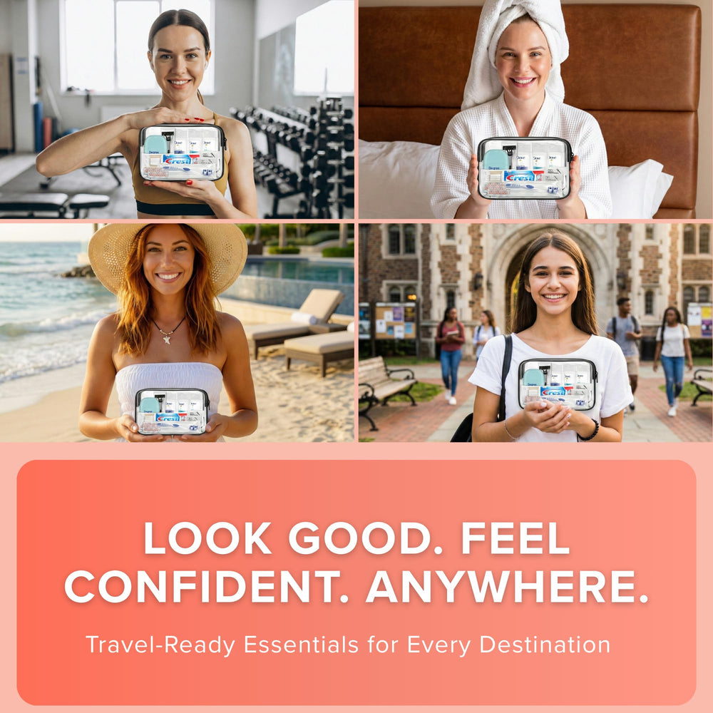 Trektote individually packed kits for fast distribution at hotels or aid drives