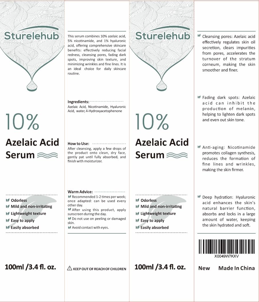 Sturelehub suero azelaico 10% para uso diario y cuidado de la piel