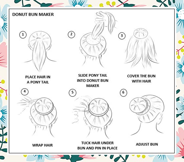Styla Hair bun accessory compact design for travel