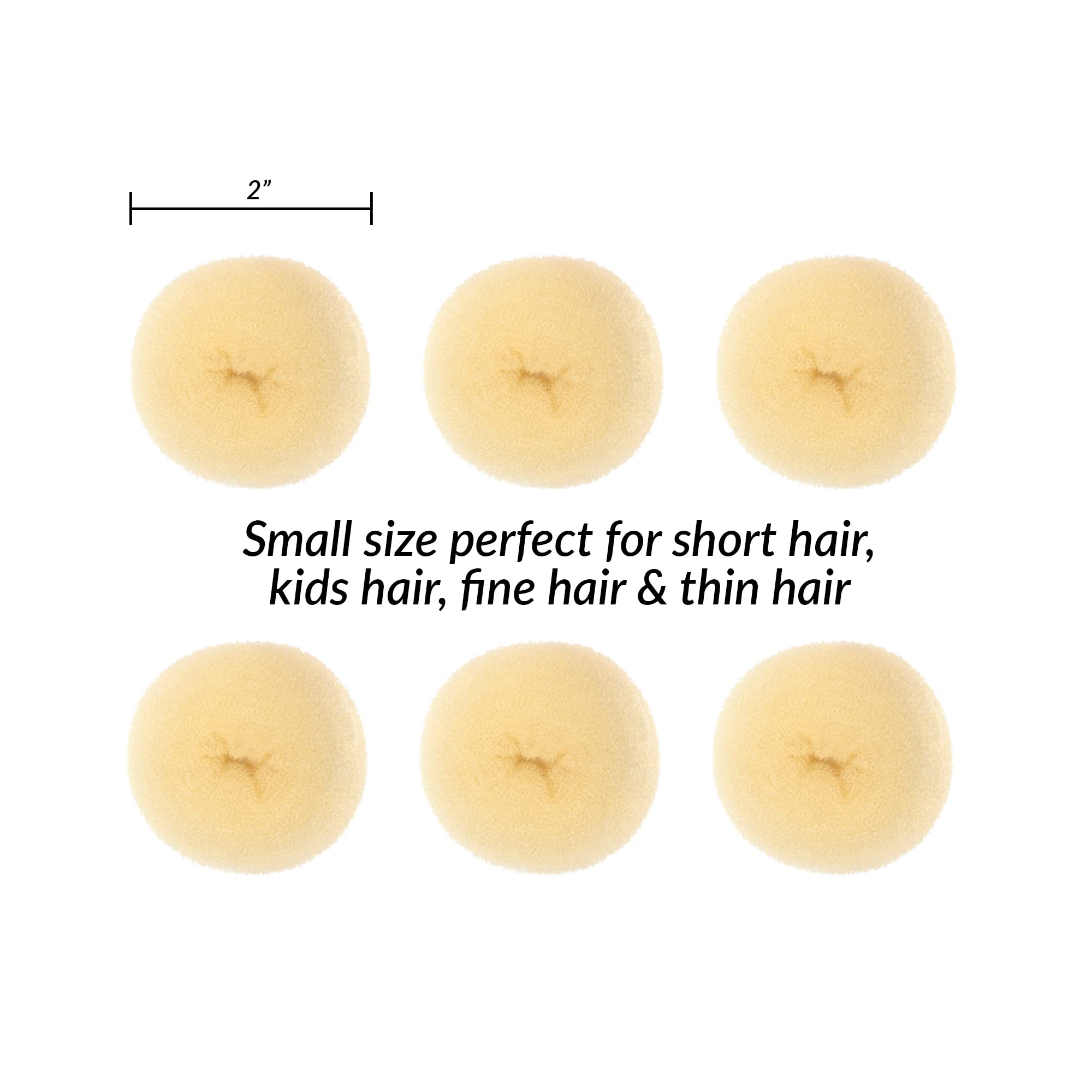 Styla Hair kids ballet bun donut assembly in action
