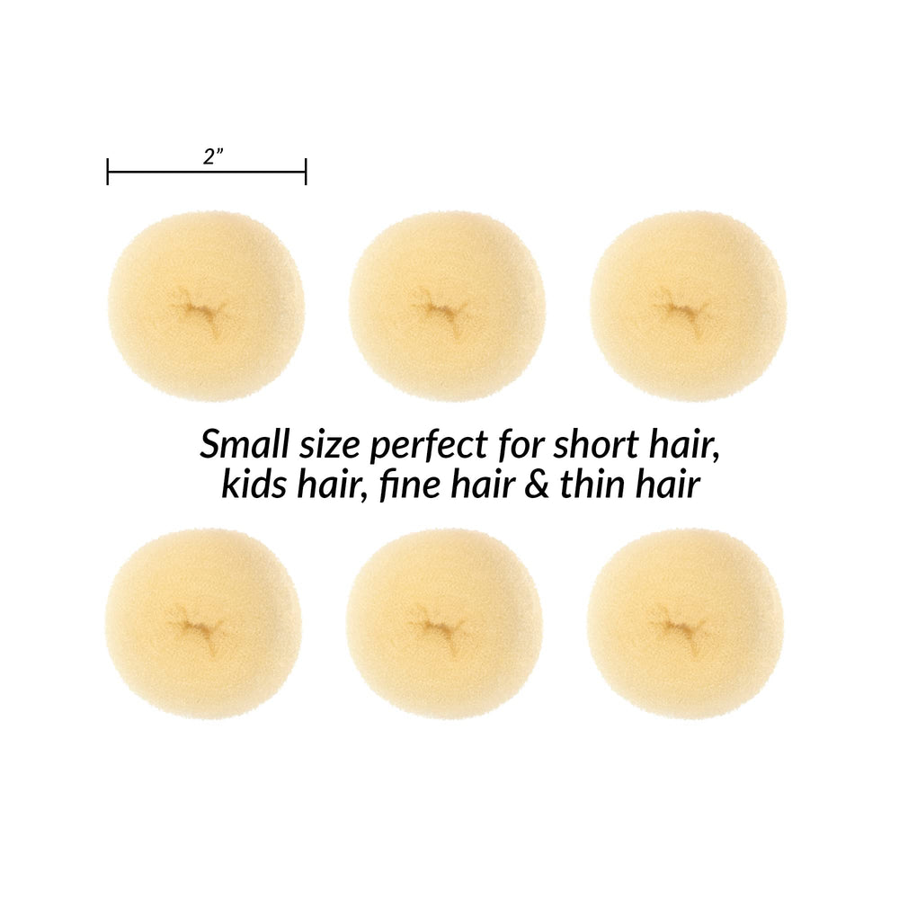 Styla Hair kids ballet bun donut assembly in action