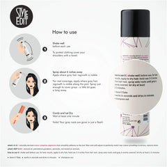 STYLE EDIT Application Mist showing easy, even spray for natural blending